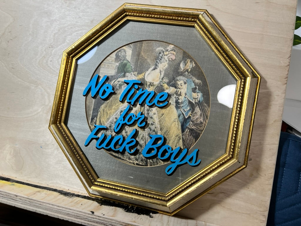 "No Time..." Artwork