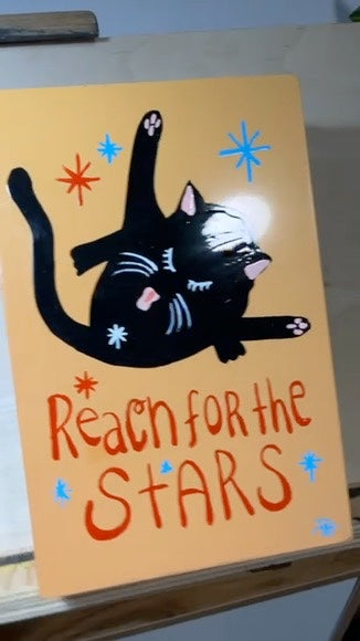 "Reach for the Stars" Memories Box