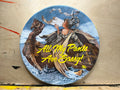 "All My Pants are Sassy" Hand-Painted Enamel Vintage Ceramic Plate