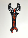 Hand-Painted Pinstriped Vintage Multi-Wrench