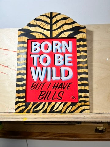 "Born to be Wild" Framed Artwork
