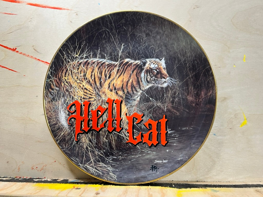 "Hell Cat" Decorative Plate