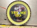 "Try Me Ho" Hand-Painted Enamel Vintage Ceramic Plate