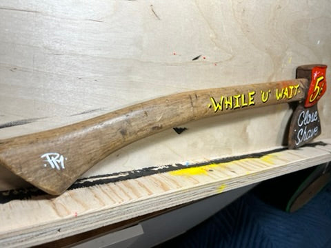 "5 Cent Close Shave" Vintage Axe