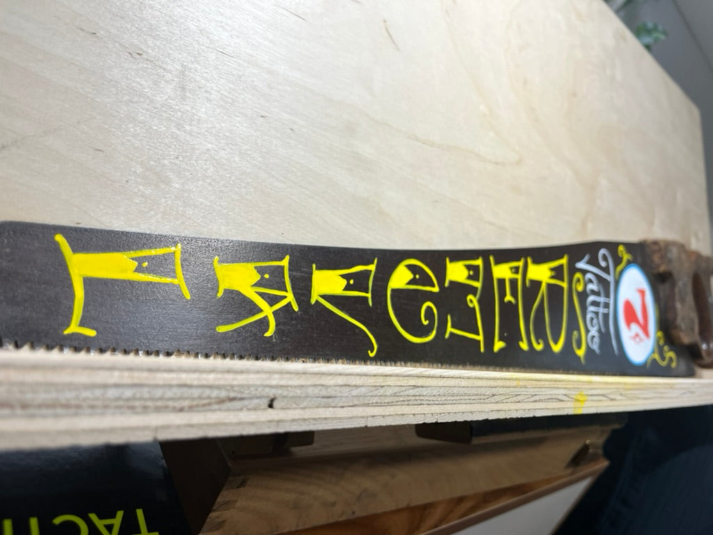 "7 Cent Tattoo Removal" Vintage Saw