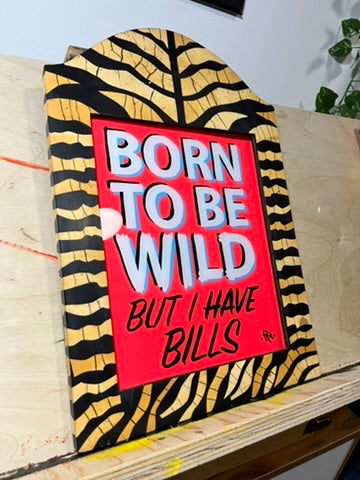 "Born to be Wild" Framed Artwork