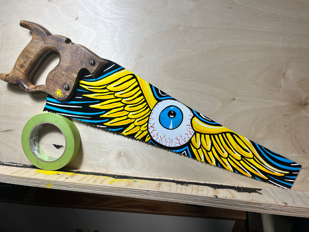 Flying Eyeball Hand Saw